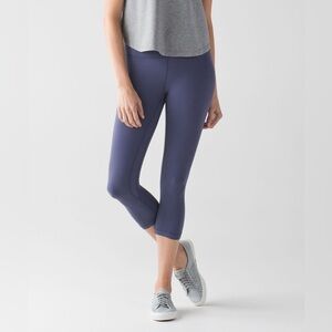 Lululemon Align Crop Greyvy Size 4-6?